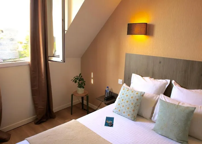 호텔 Logis Hotels- Marguerite D'anjou Chateau 앙제